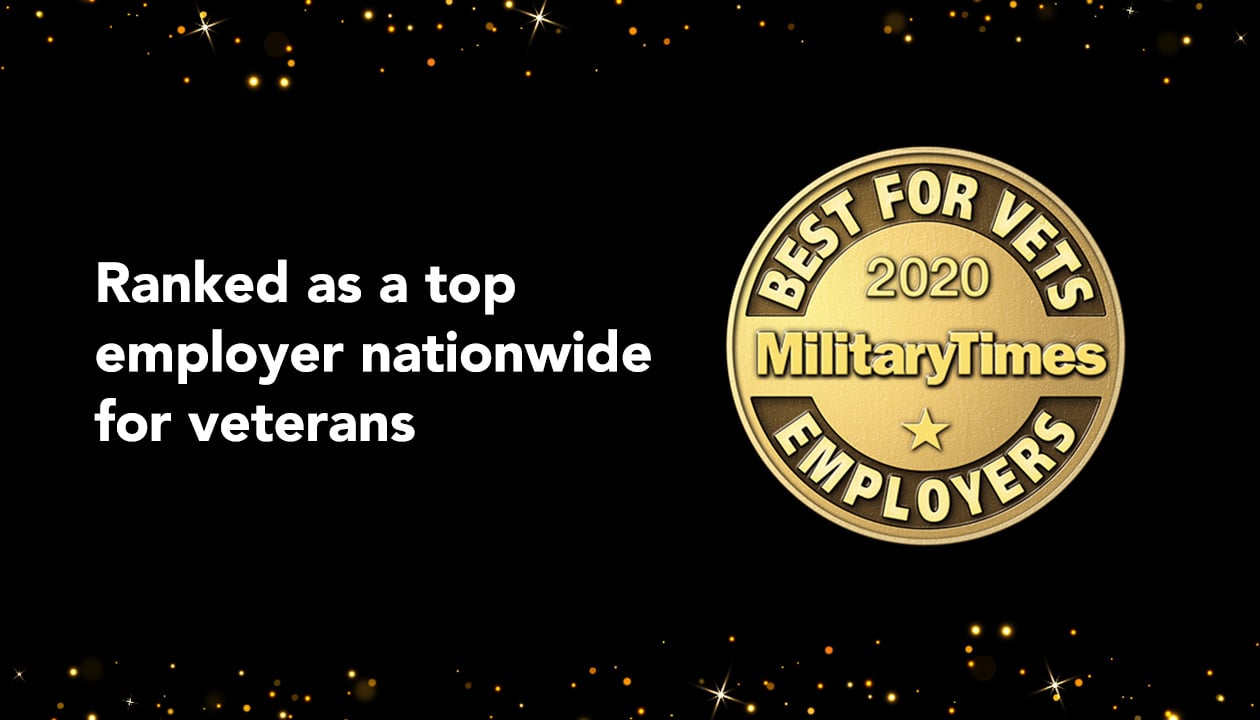 Maximus Recognized by Military Times as a Top Employer for Veterans